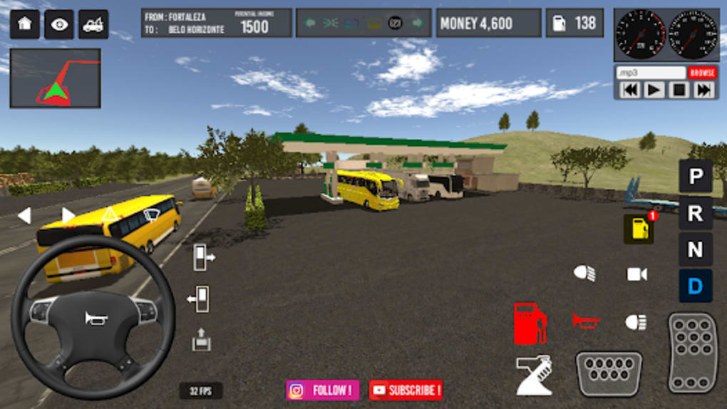 Novo jogo de ônibus para Android/PC: Bras Bus Simulator (DOWNLOAD