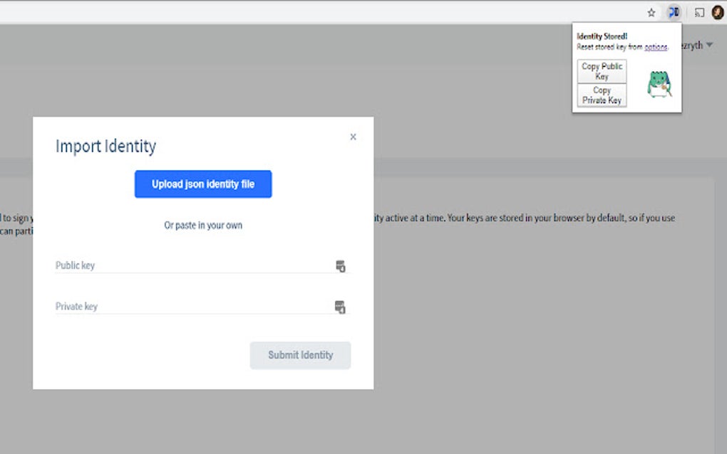 Politeia Identity Manager สำหรับ Google Chrome - ส่วนขยาย ดาวน์โหลด