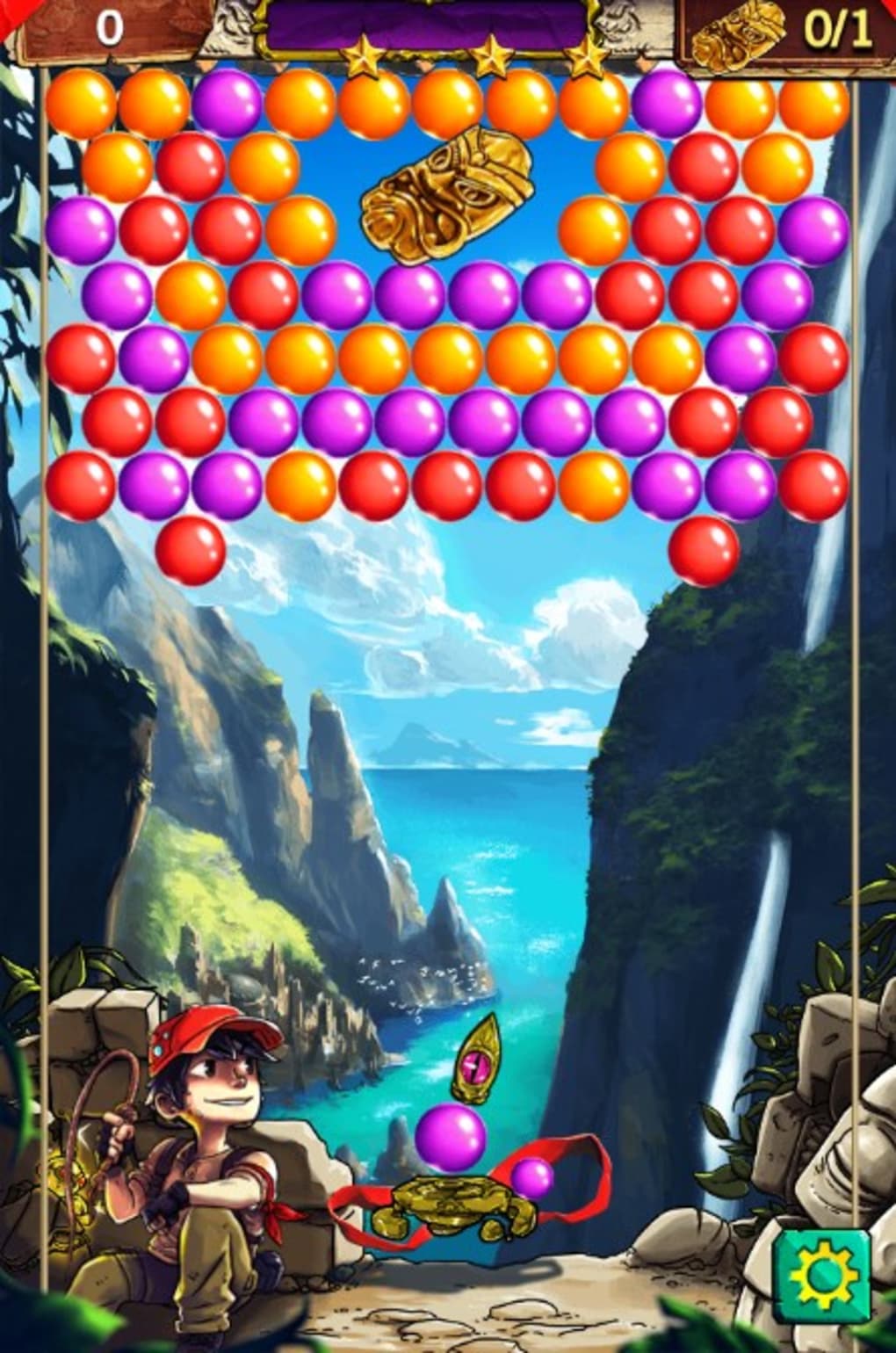 Bubble Shooter Game 3 Level 41 - 45 🏆 ( Best Bubble Pop Game ) 