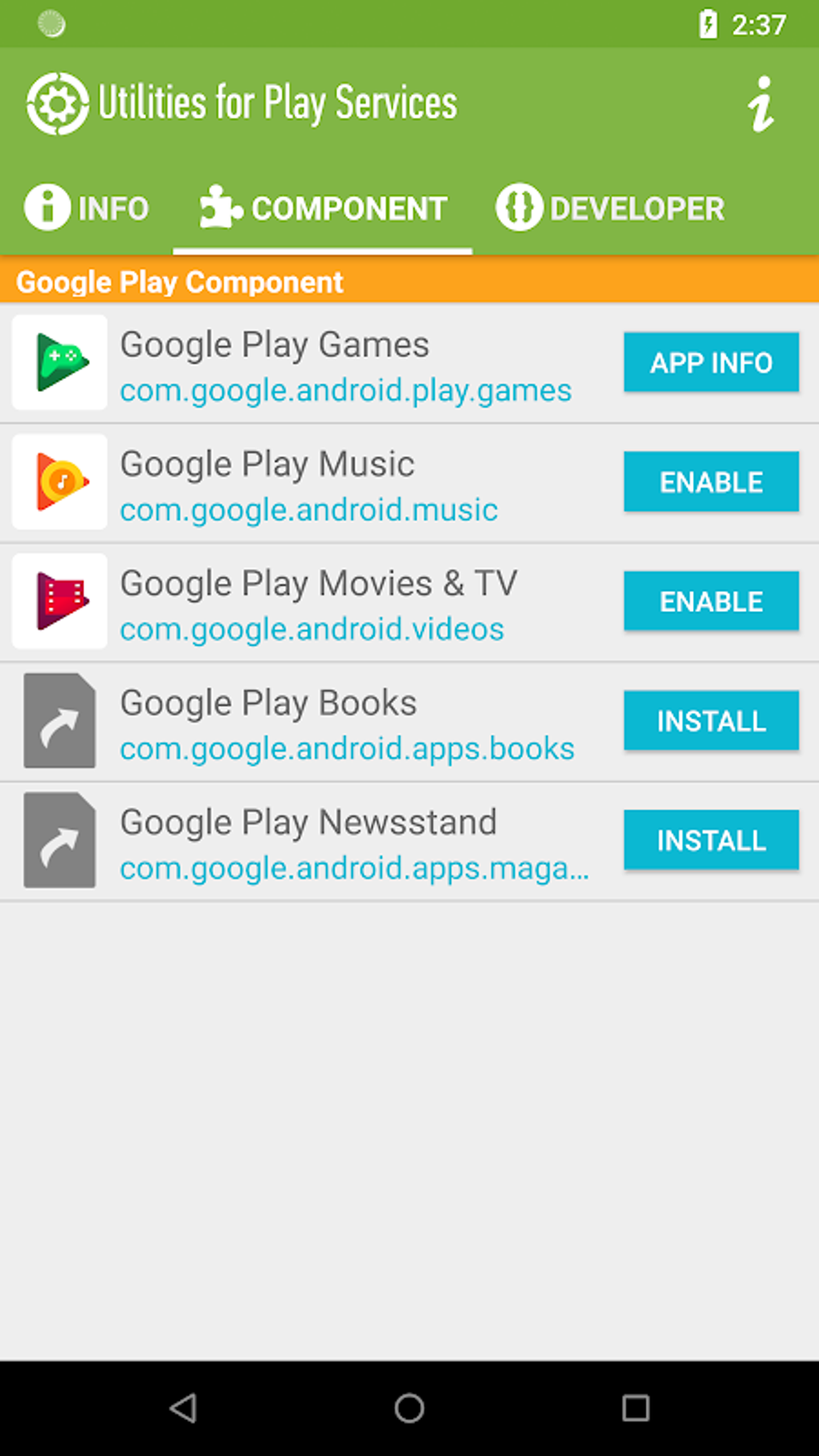Utilities for Play Services APK for Android - Download