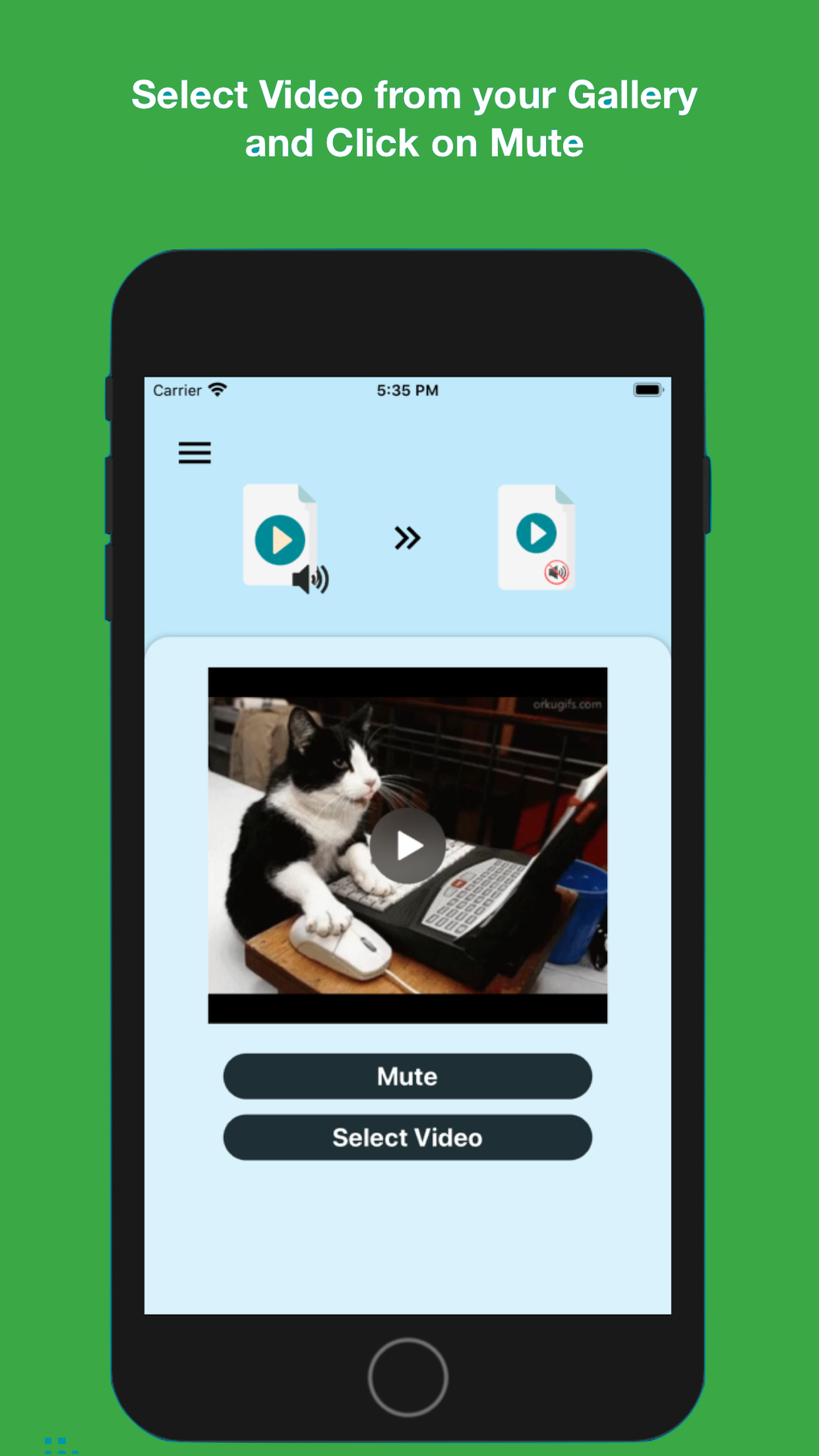 Video Mute - Mute Video для iPhone — Скачать