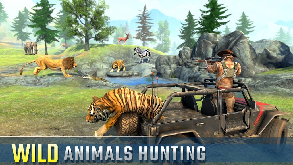 Wild Animal Hunting Games FPS cho Android - Tải về