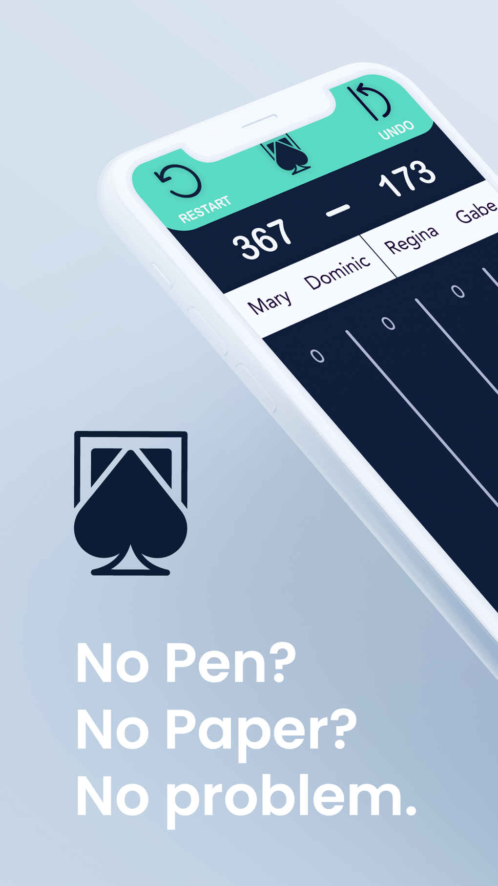 Spades Score RN para iPhone Download