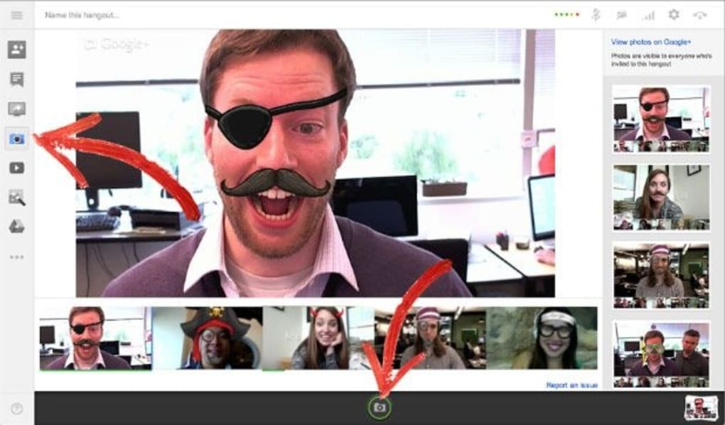 google hangouts alternative with live streaming