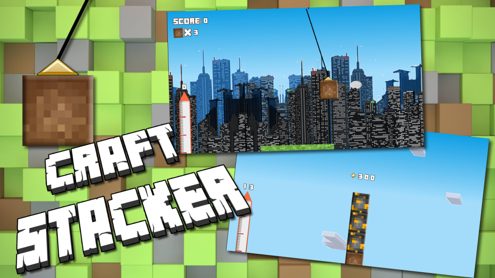 Craft Stacker Classic - Tile Block Stacking Mini Game for iPhone - Download