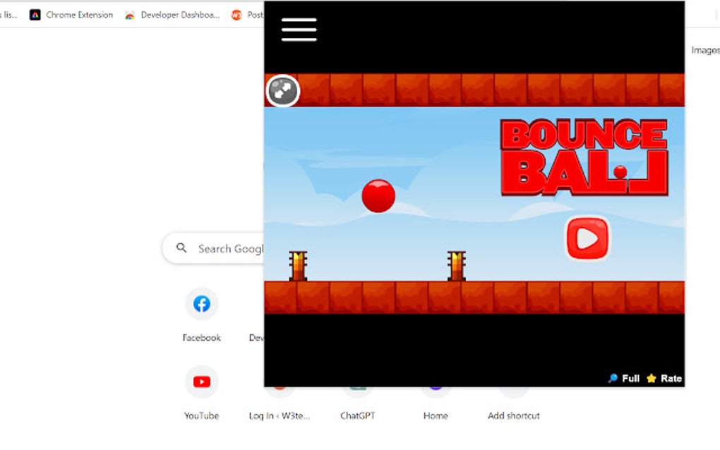 Bounce Ball Game for Google Chrome - Extension Download