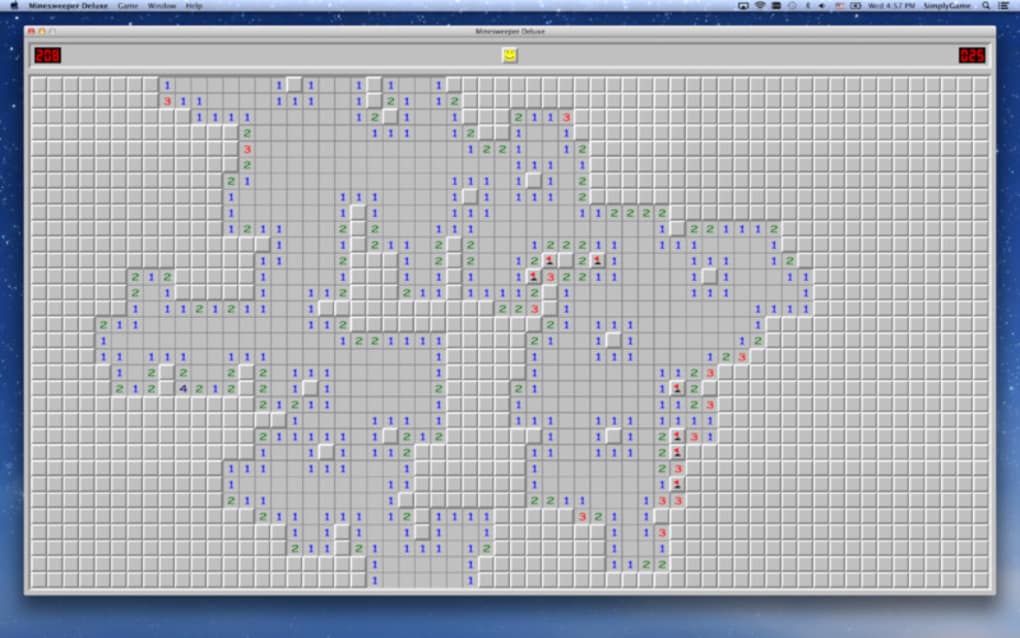 flag on minesweeper for mac