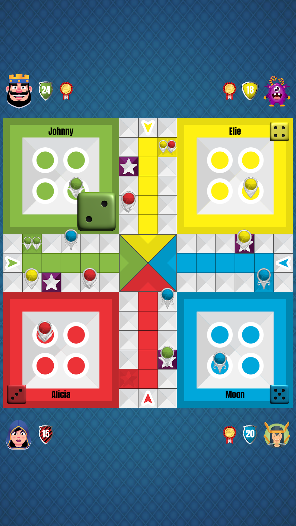 Ludo Game 2 Players, Ludo King 2 Players