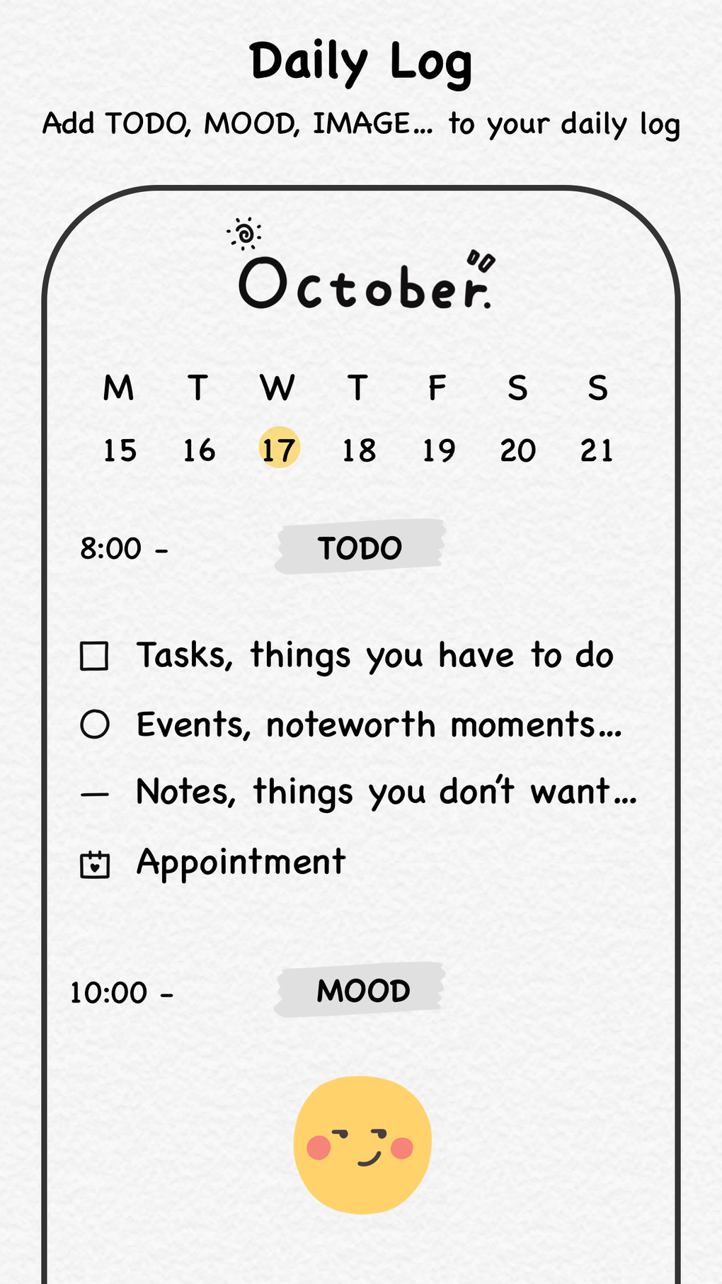 Bujo - Bullet JournalPlanner для iPhone — Скачать