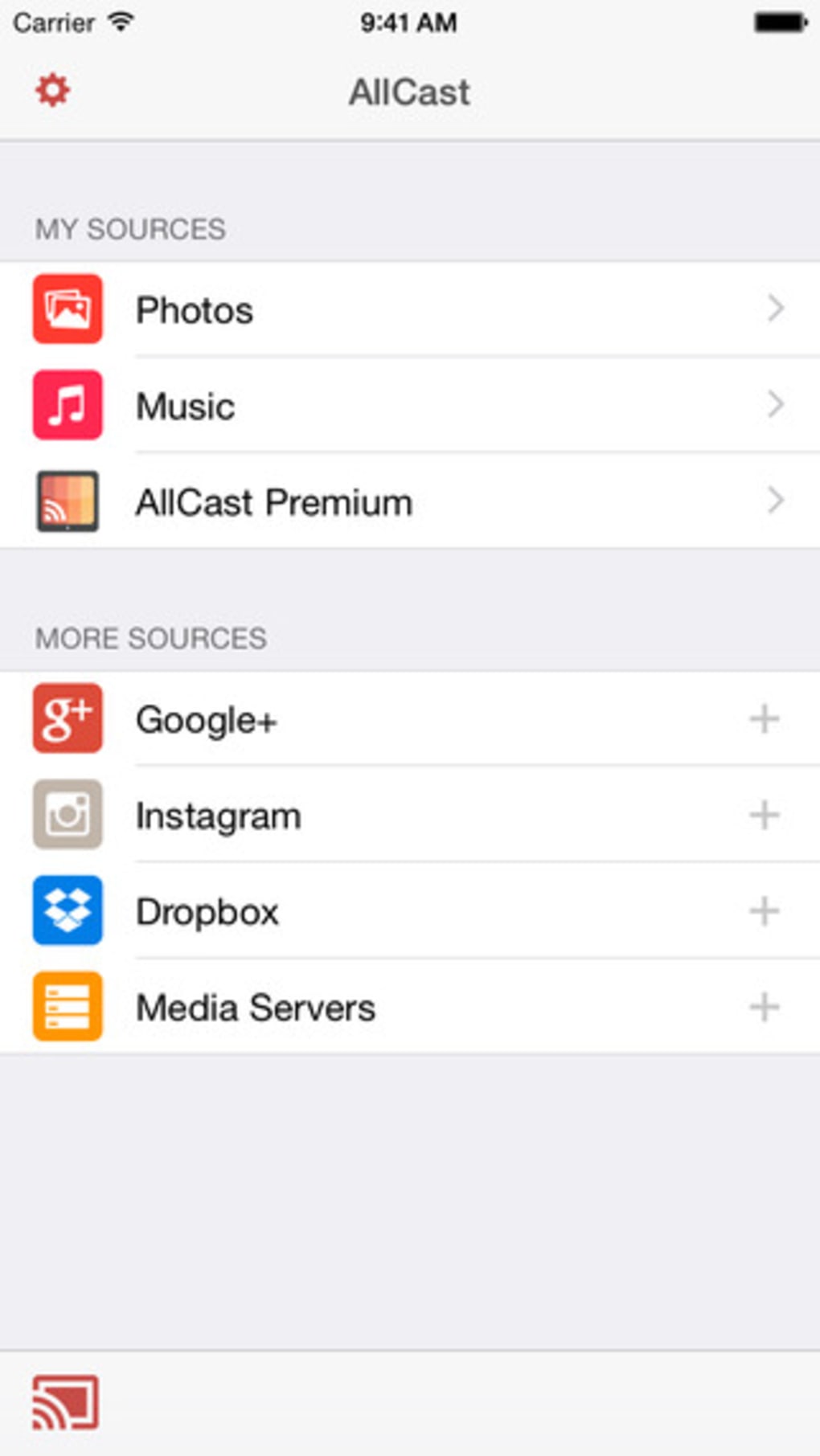 download allcast iphone