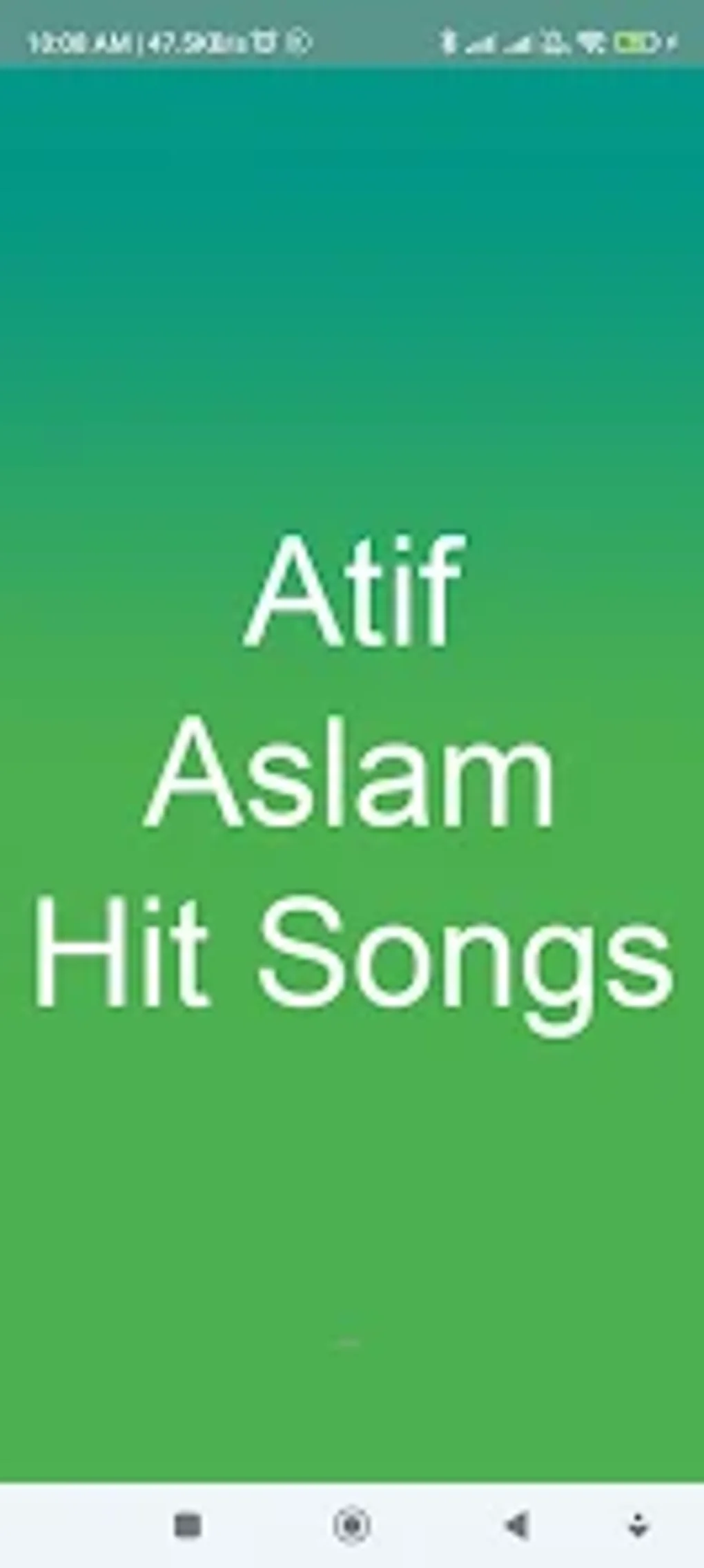 Atif Aslam Hit Songs for Android Download