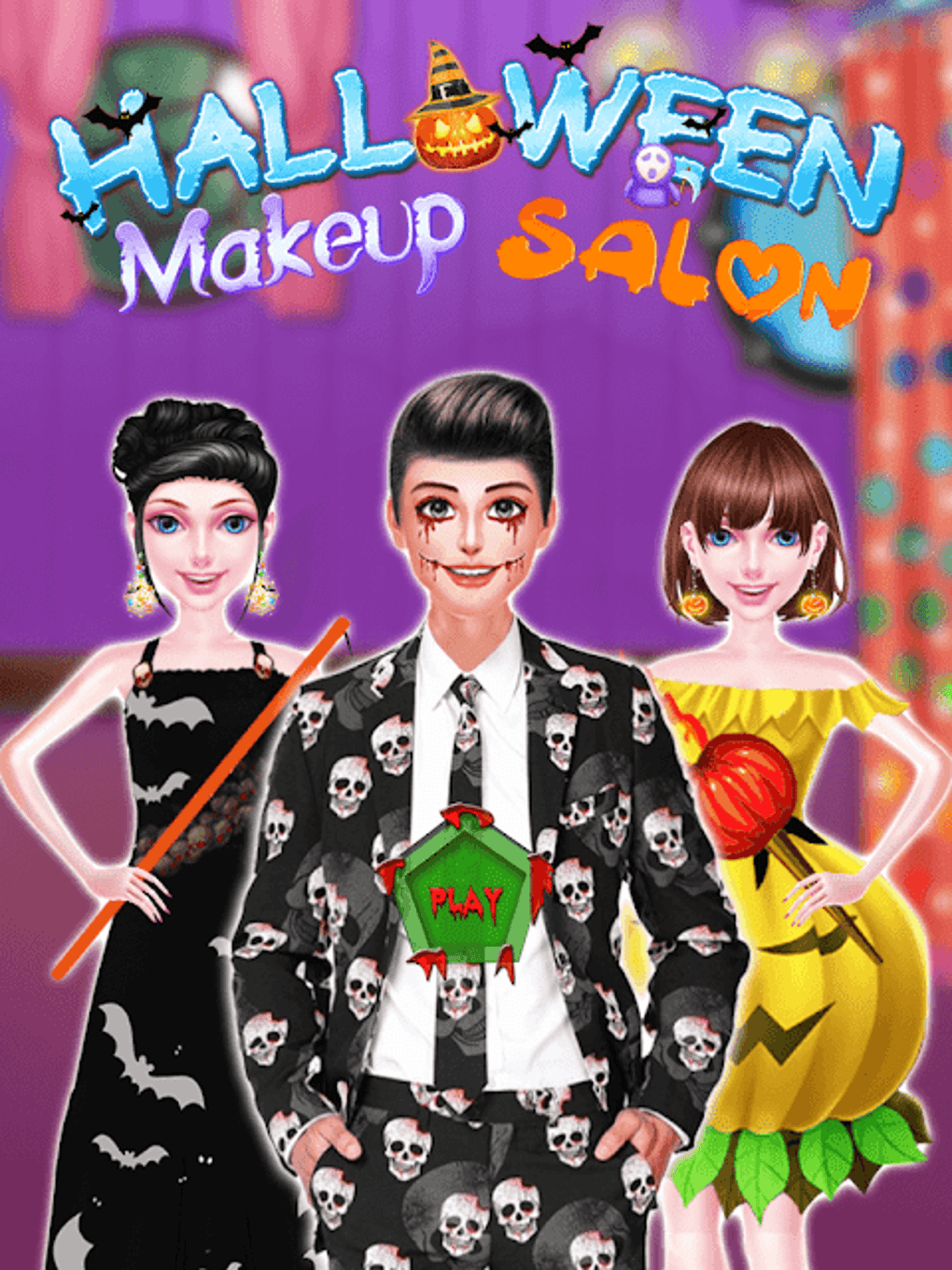 Halloween Makeup Salon Games For Girls APK для Android — Скачать