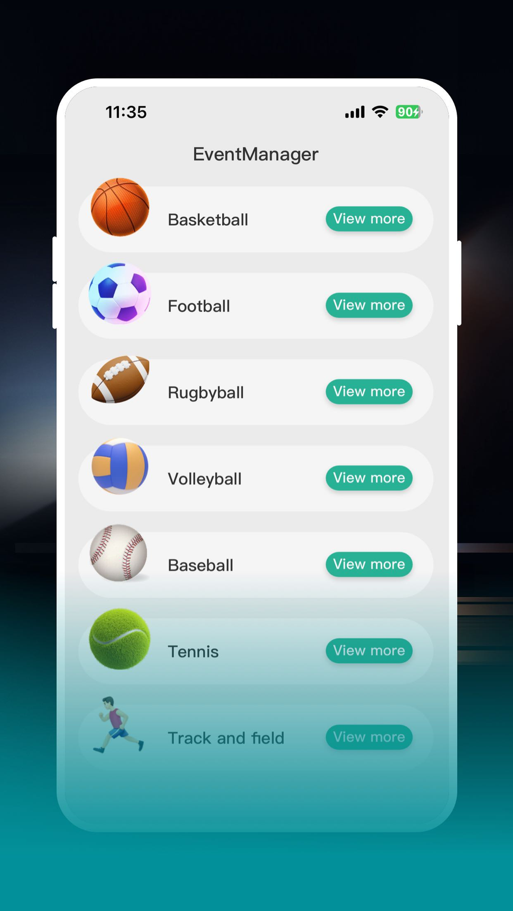 eventmanager - sports records