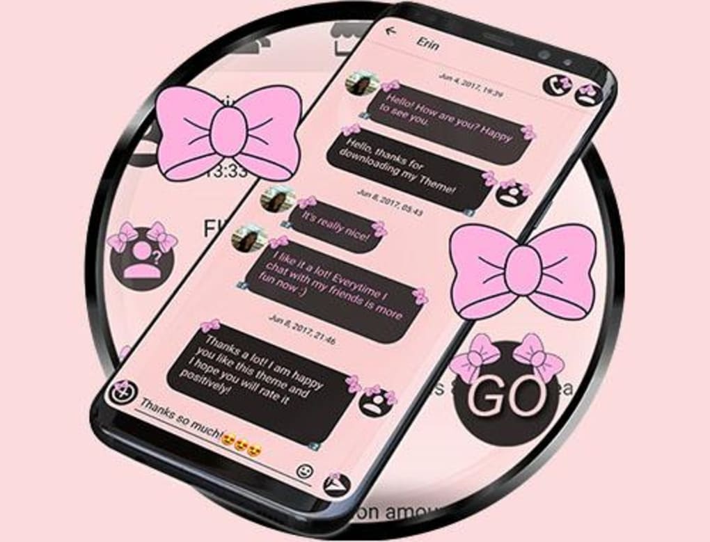 Message Theme for Hello Kitty APK for Android Download