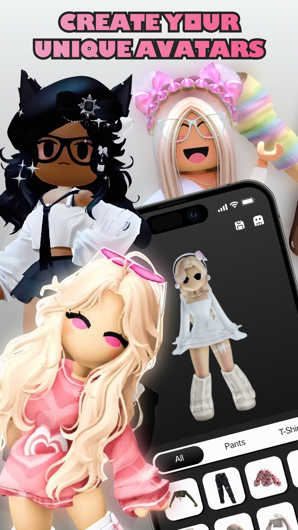 Girls Mods Skins for Roblox для iPhone — Скачать