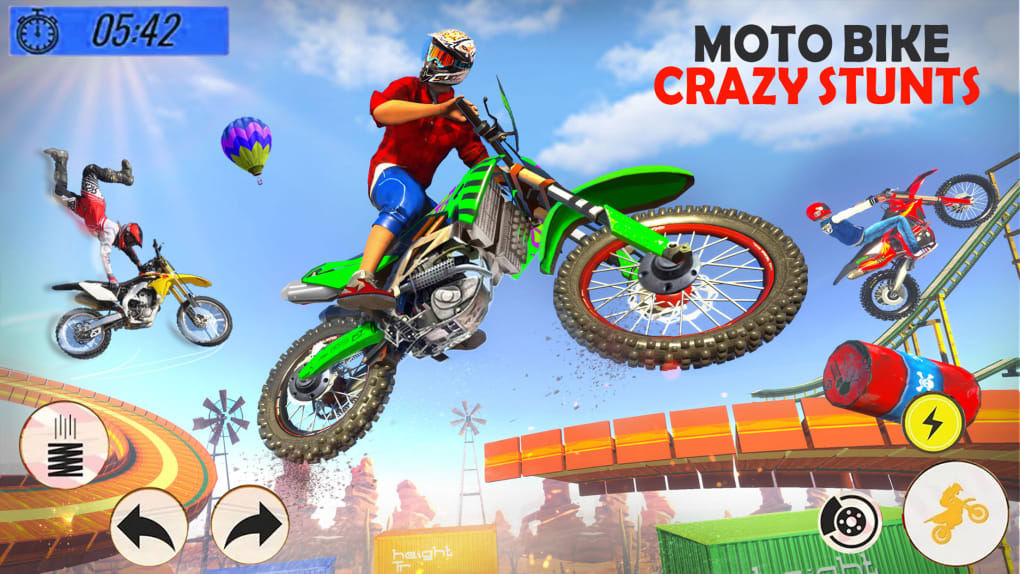 Juegos de motos acrobáticas version móvil androide iOS descargar