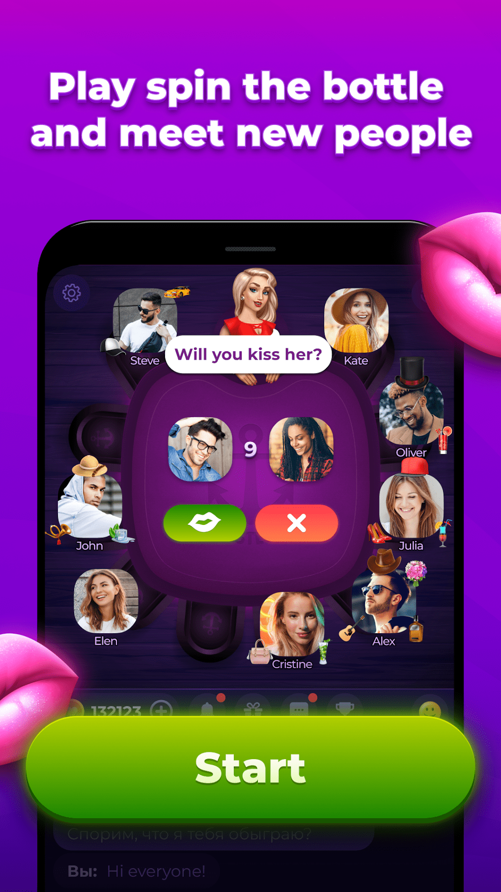 Spin The Bottle And Kiss Date Sim Kiss Cruise Apk For Android Download