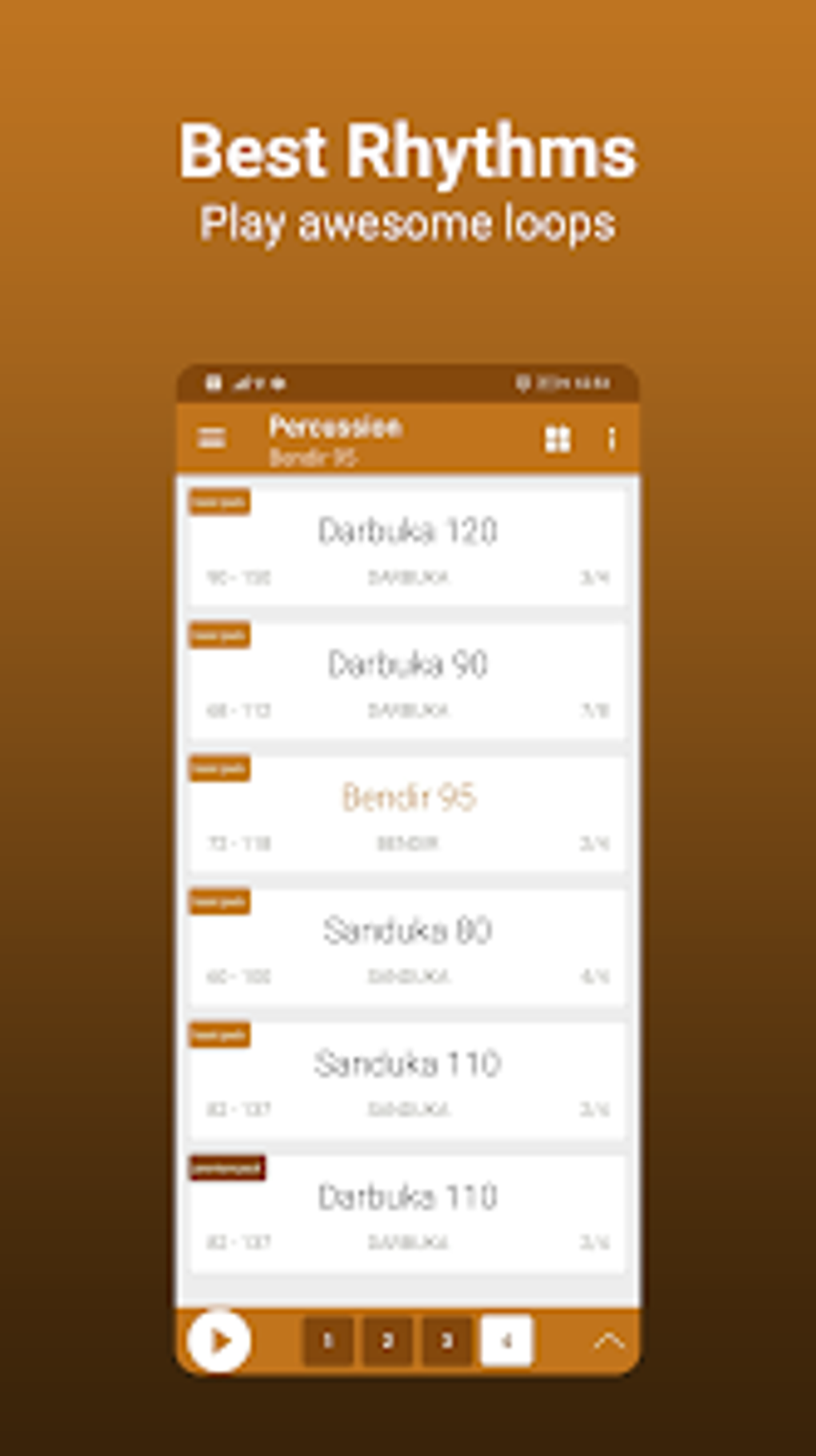 Percussion Rhythm Loops For Android Download