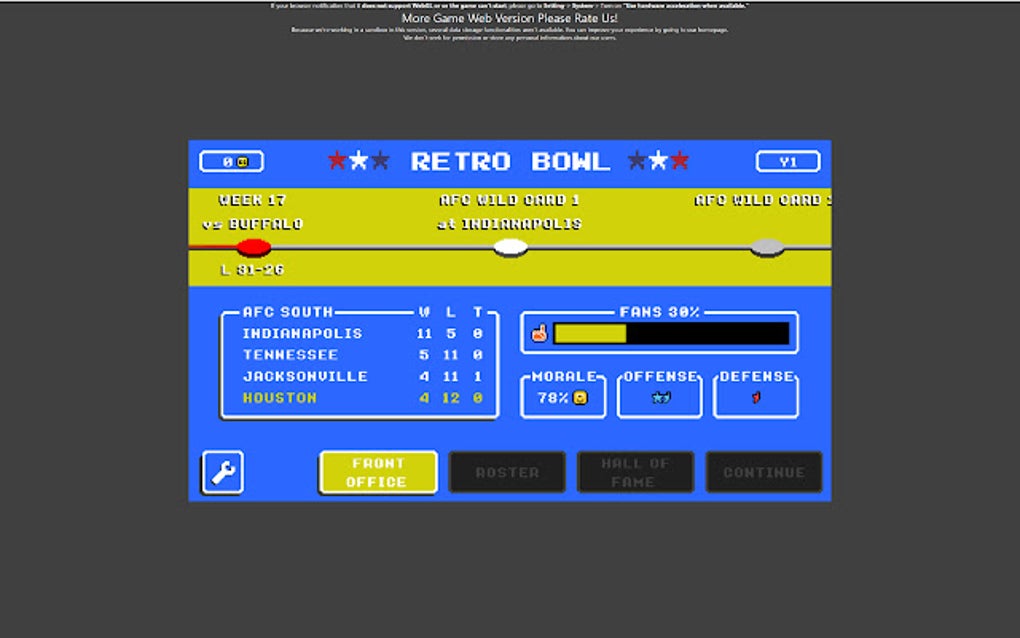 Retro Bowl Unblocked & Free for Google Chrome Extension Download