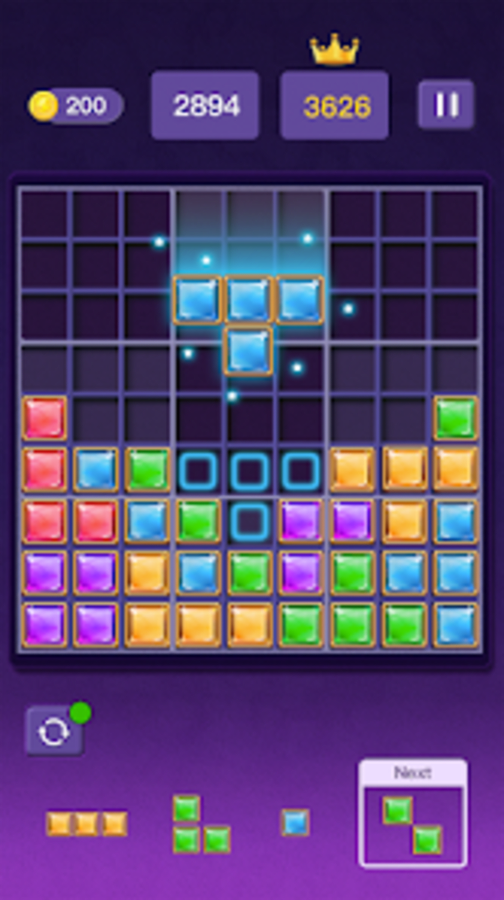 Block Puzzle Brain: Jogos gratuitos quebra cabeças ~ jogo de bloco