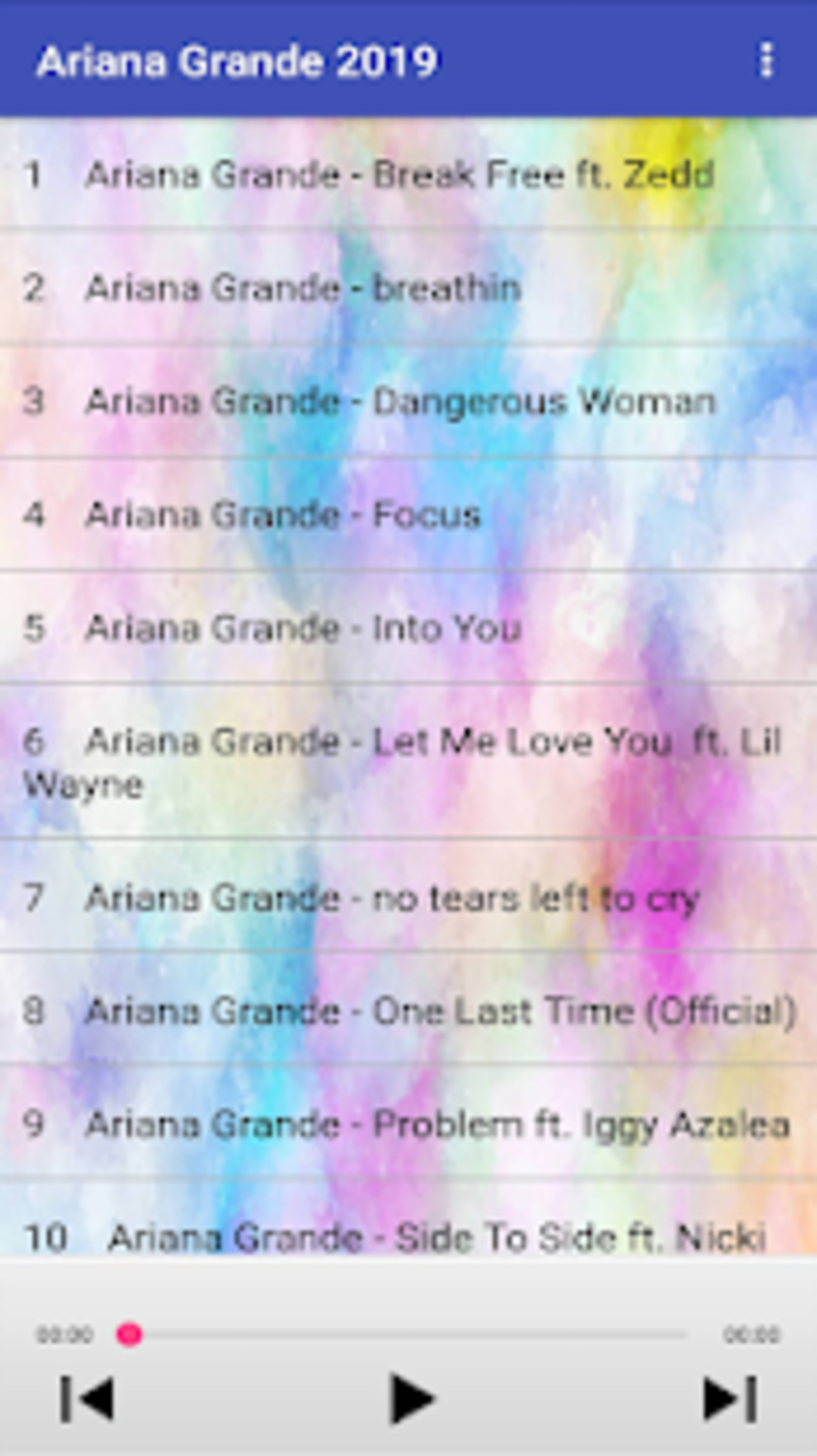 Ariana Grande Songs 2019 For Android Download