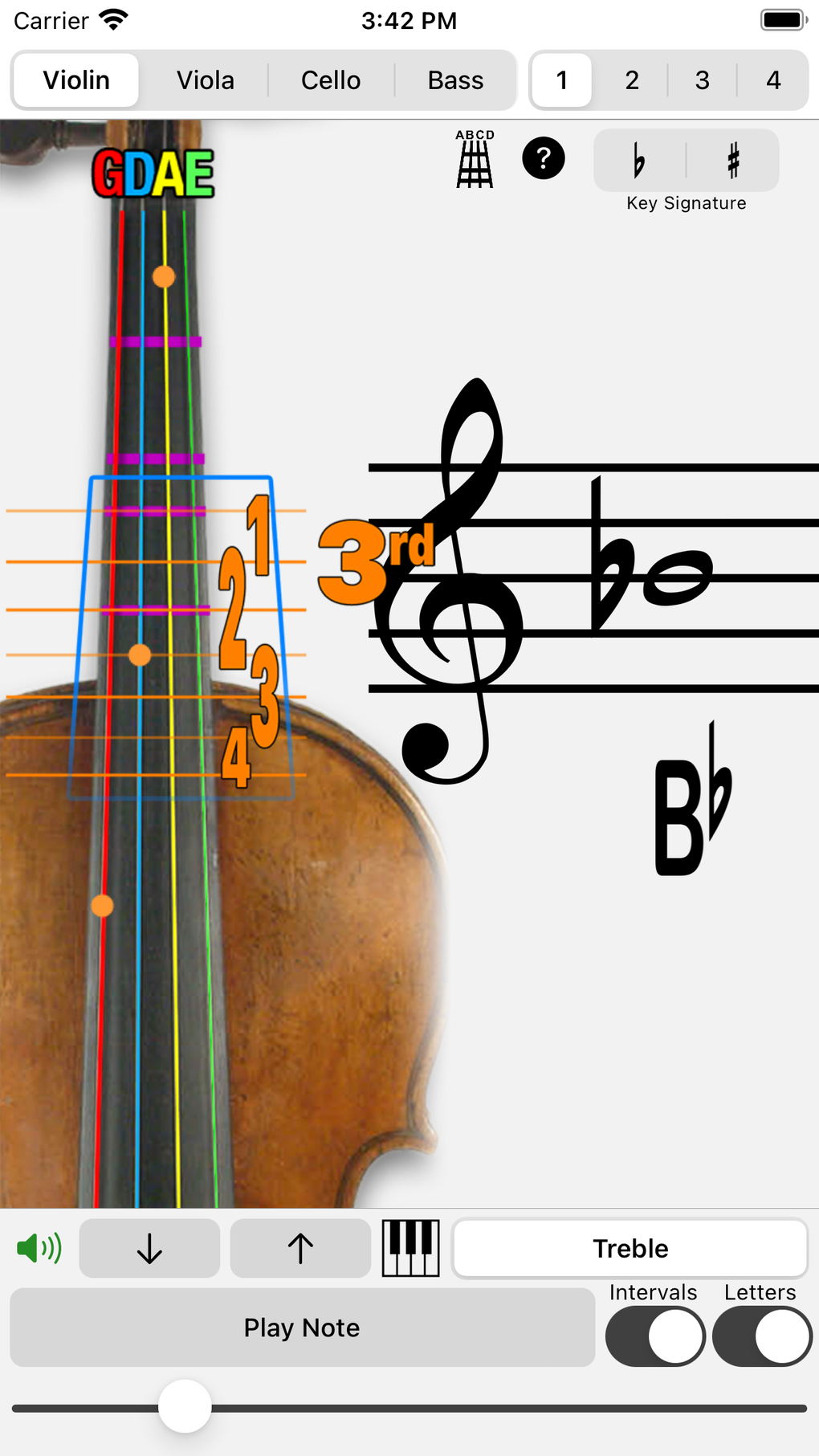 Fingering Strings for iPhone для iPhone — Скачать