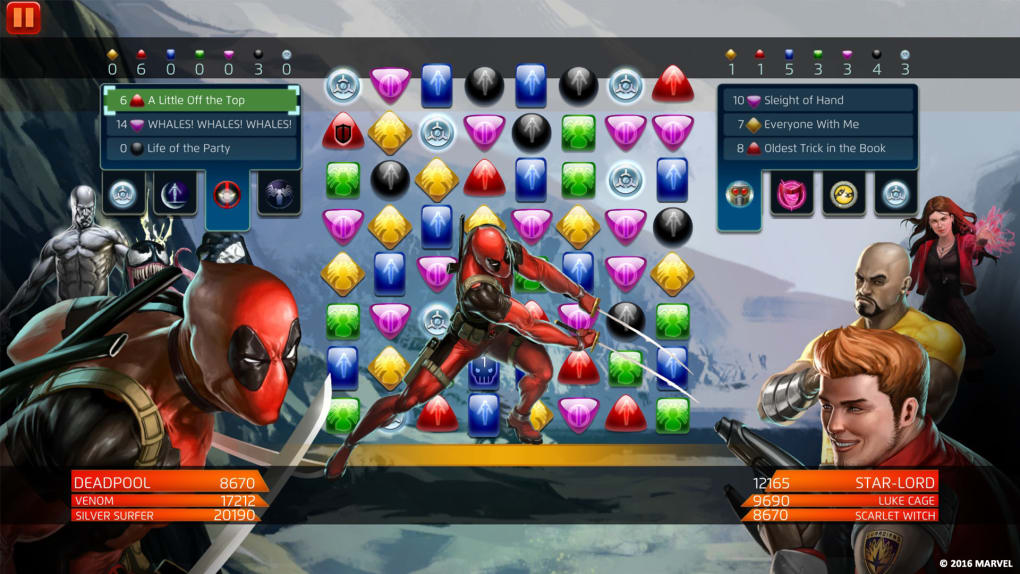 cheats for marvel puzzle quest
