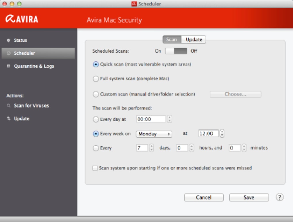 free antivirus software for macbook air