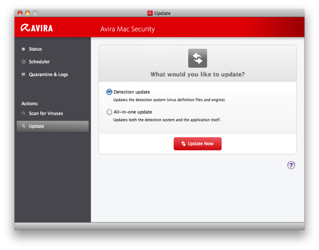 avira for mac authentication