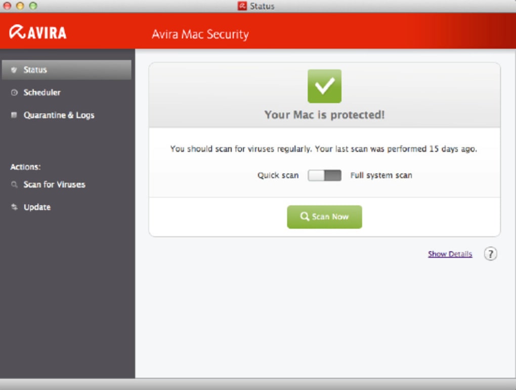Avira Free Antivirus for Mac - Download