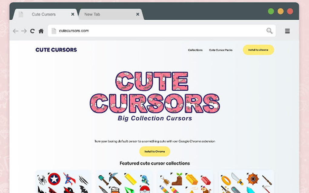 How to get Some Very cute Cursors in Google Chrome 