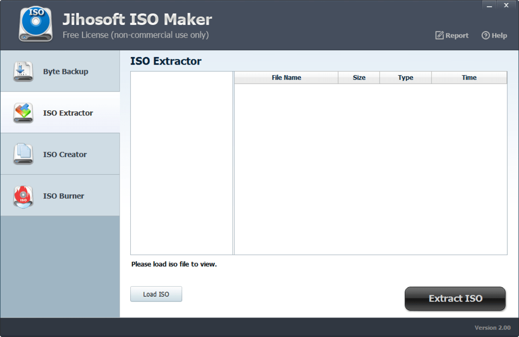 Jihosoft ISO Maker Free for Windows