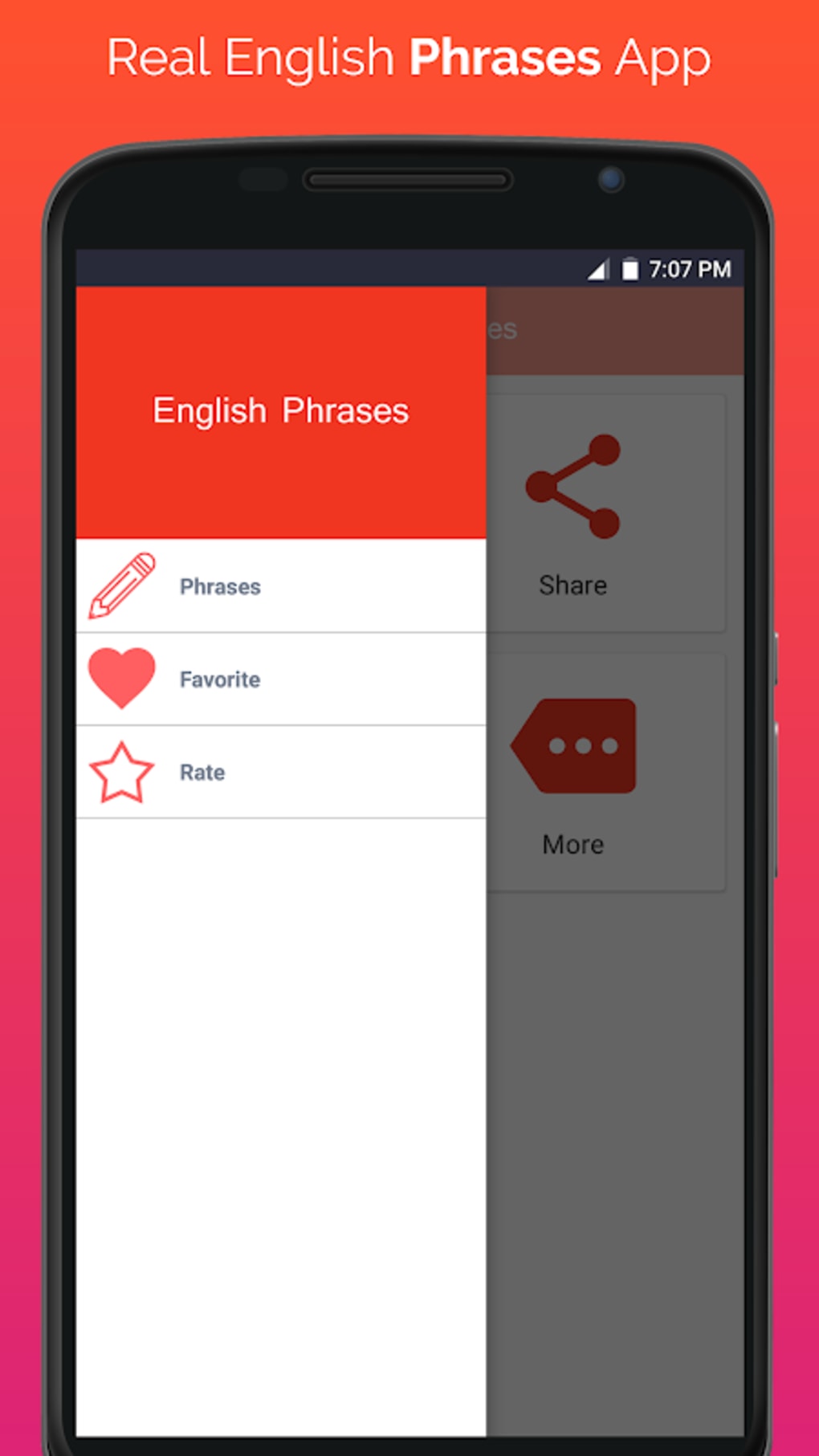 Daily English Phrases and meaning - Free Learning APK for Android