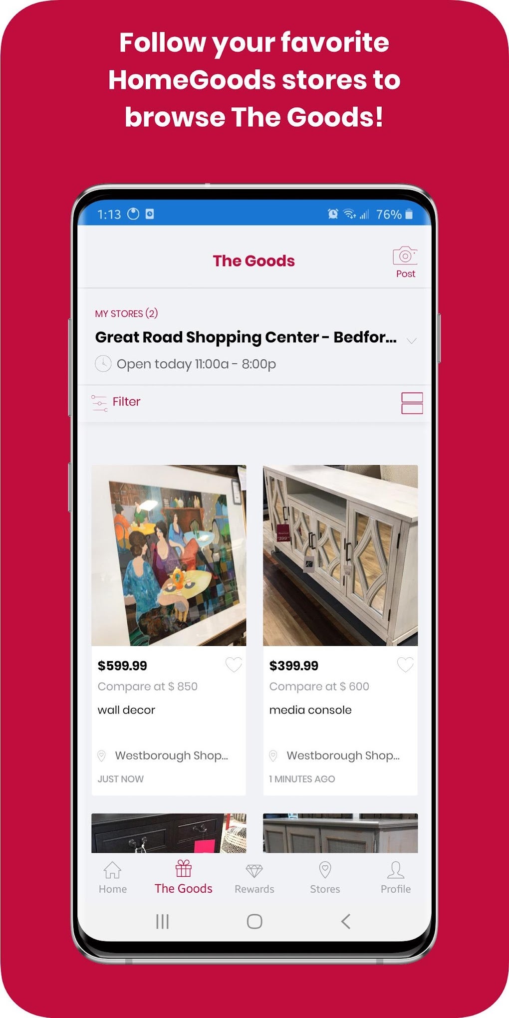 HomeGoods for Android Download