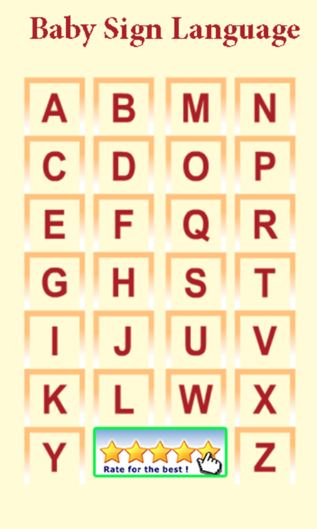 Asl picture dictionary apk para android download