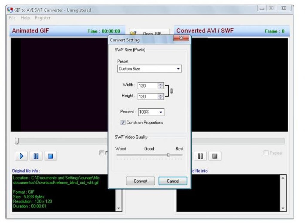 gif to swf converter