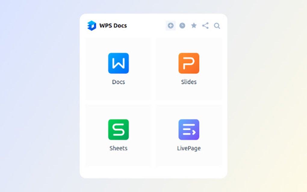 WPS Docs for Google Chrome - Extension Download