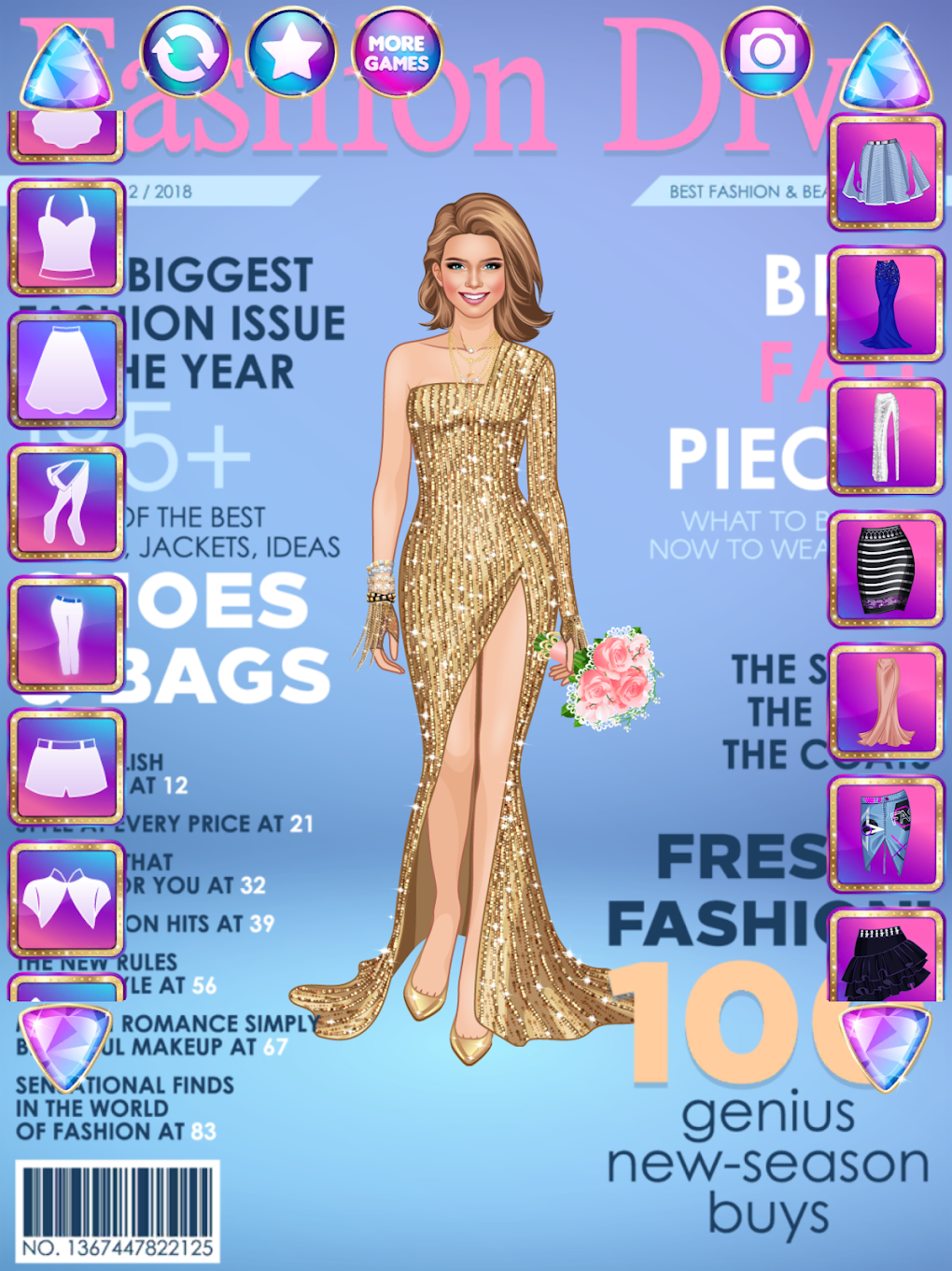 Fashion Diva: Fashionista Game для Android — Скачать