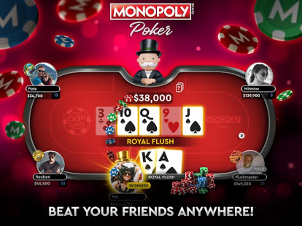 monopoly poker - the official texas holdem online