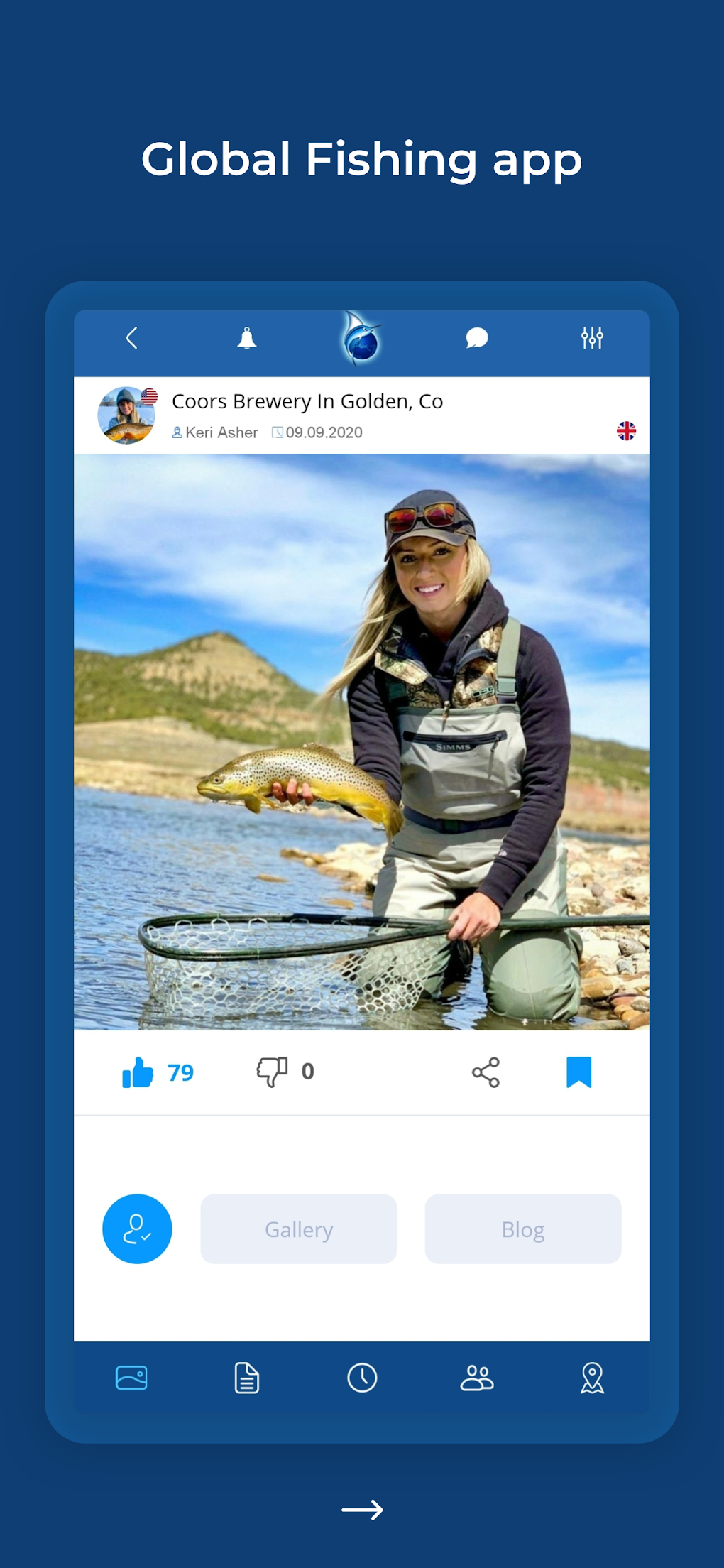 FISHSURFING - Fishing App And Social Network APK для Android — Скачать