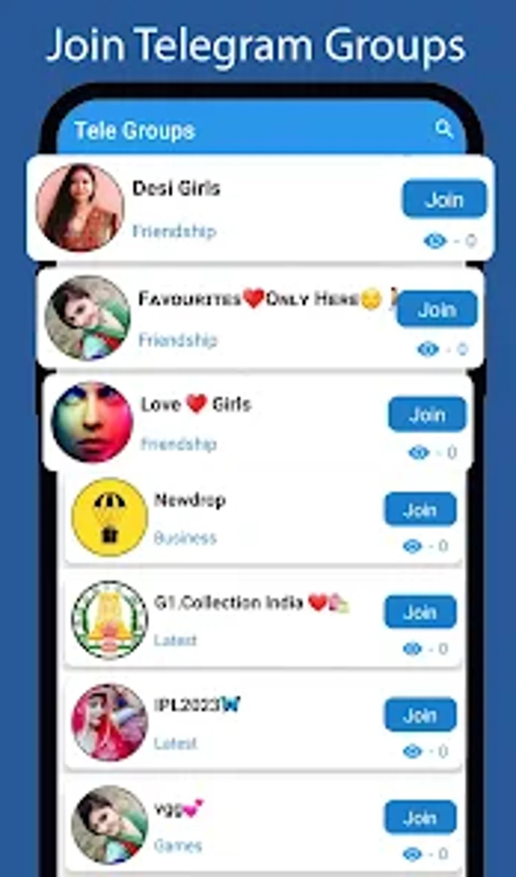 Telegram Group Link Join Group для Android — Скачать