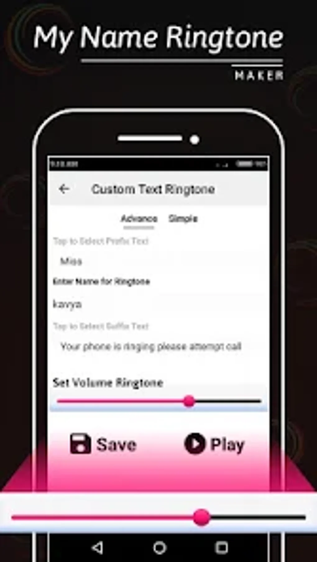 My Name Ringtone Maker for Android Download My Name Ringtone Maker for Android Download