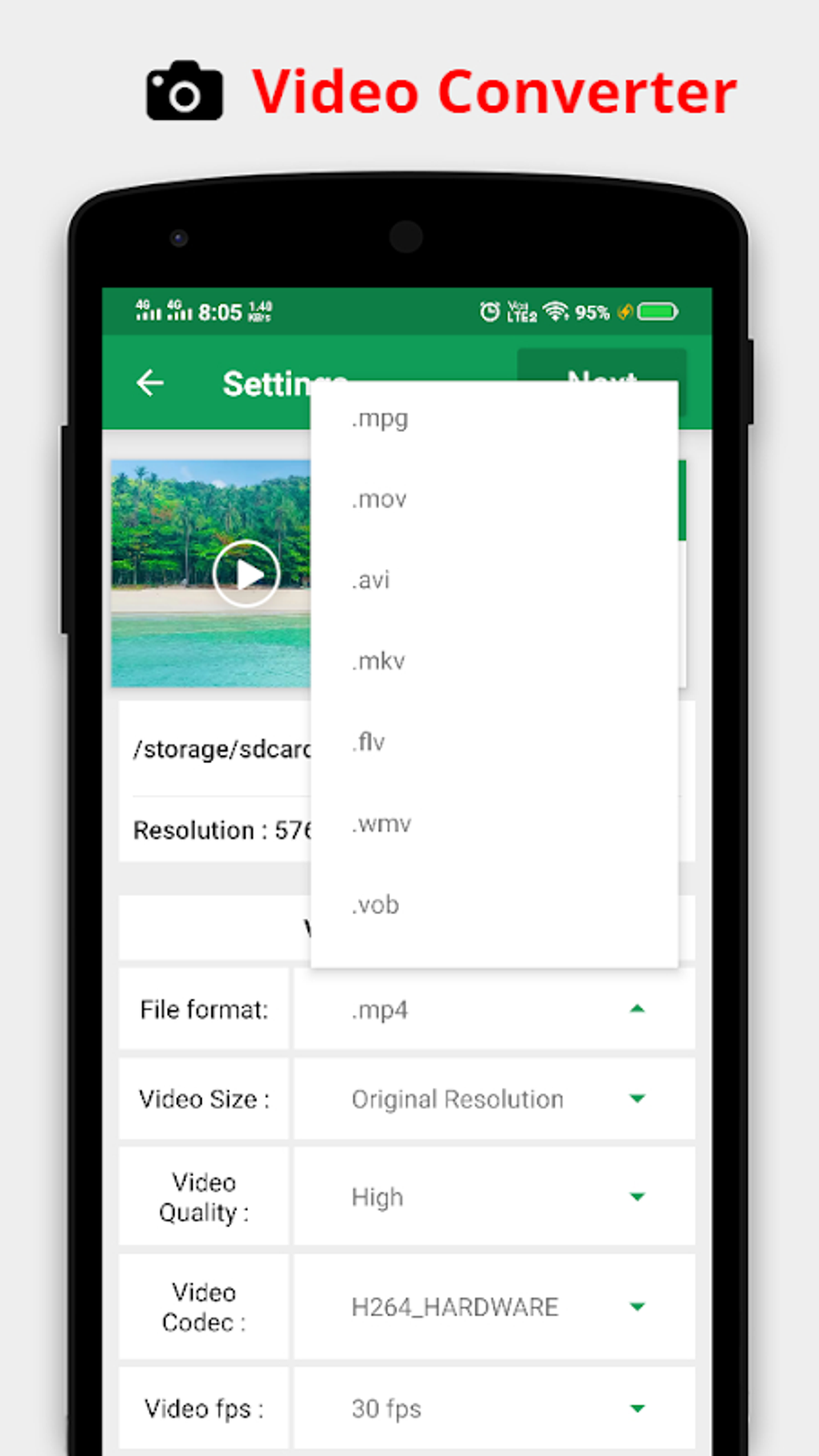 Video Converter APK для Android — Скачать