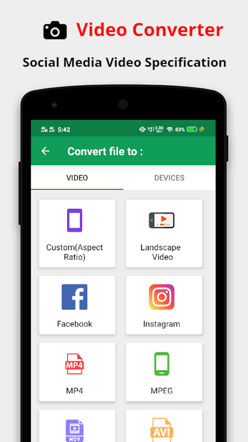 Video Converter APK для Android — Скачать