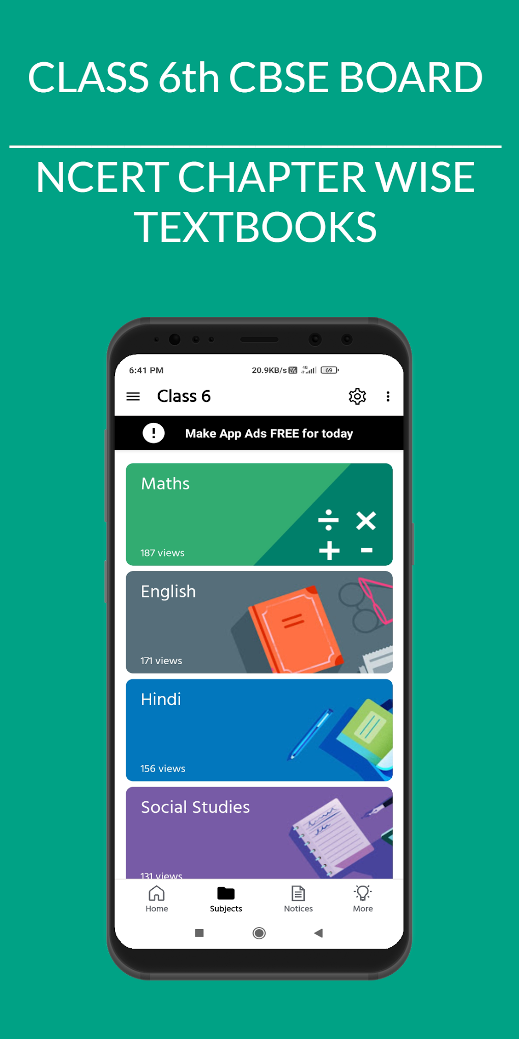 Class 6 All NCERT BooksAll Subject Solutions App для Android — Скачать