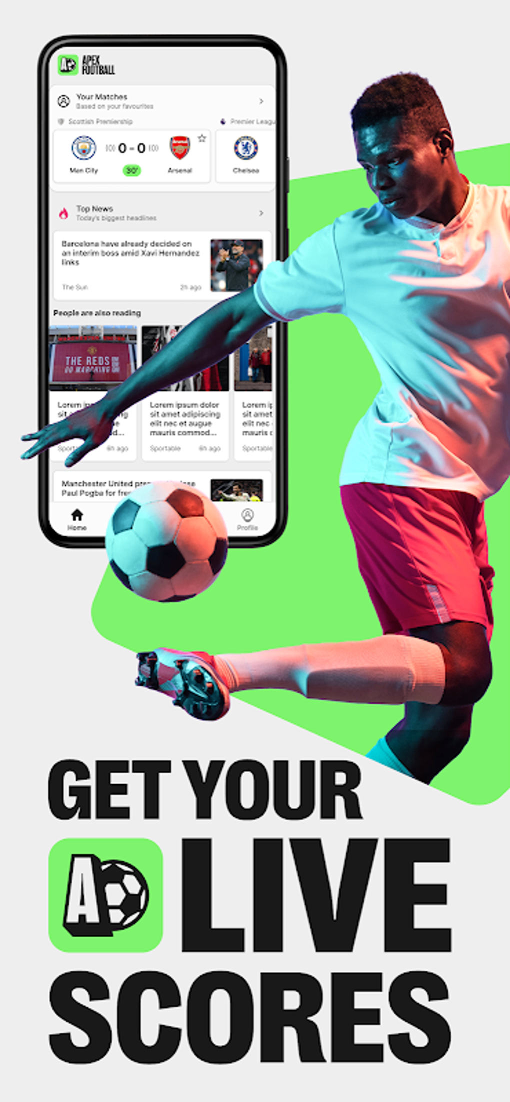 Best live football discount app for android