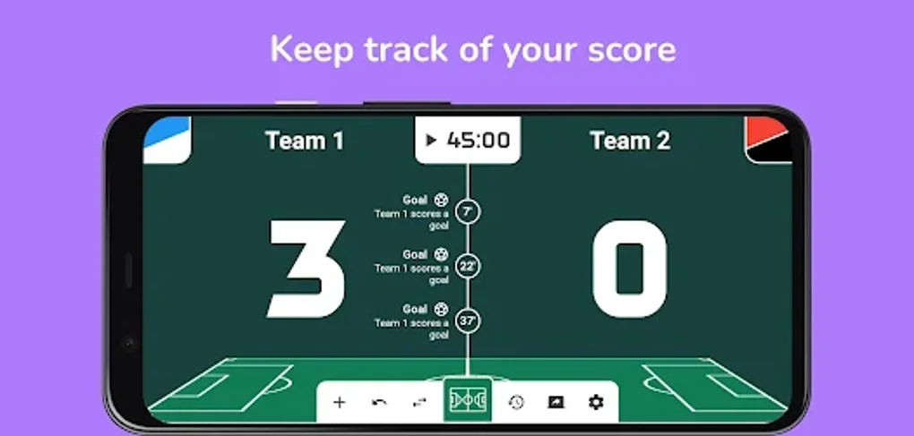 Soccer scoreboard for Android - Download