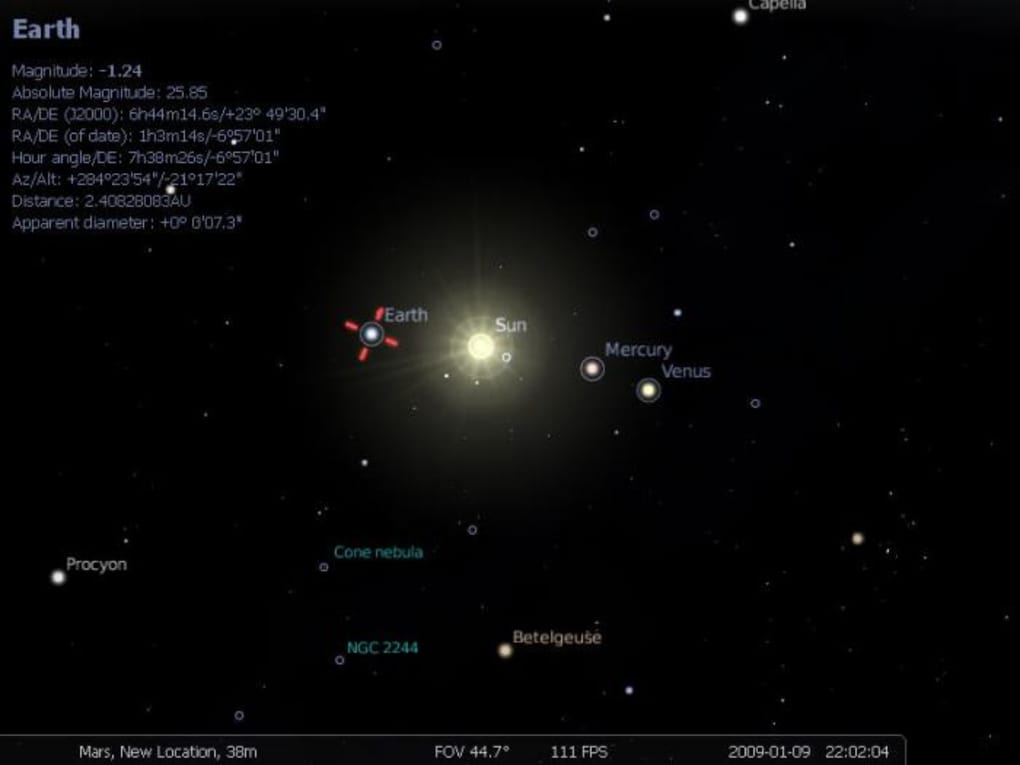 free instal Stellarium