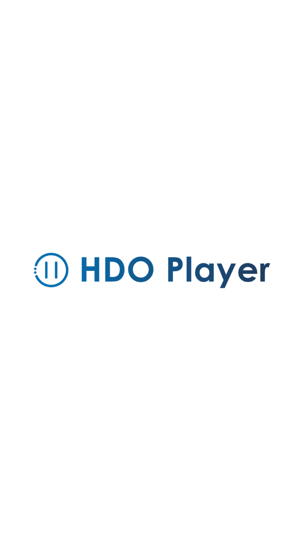 HDO Player لنظام iPhone - تنزيل
