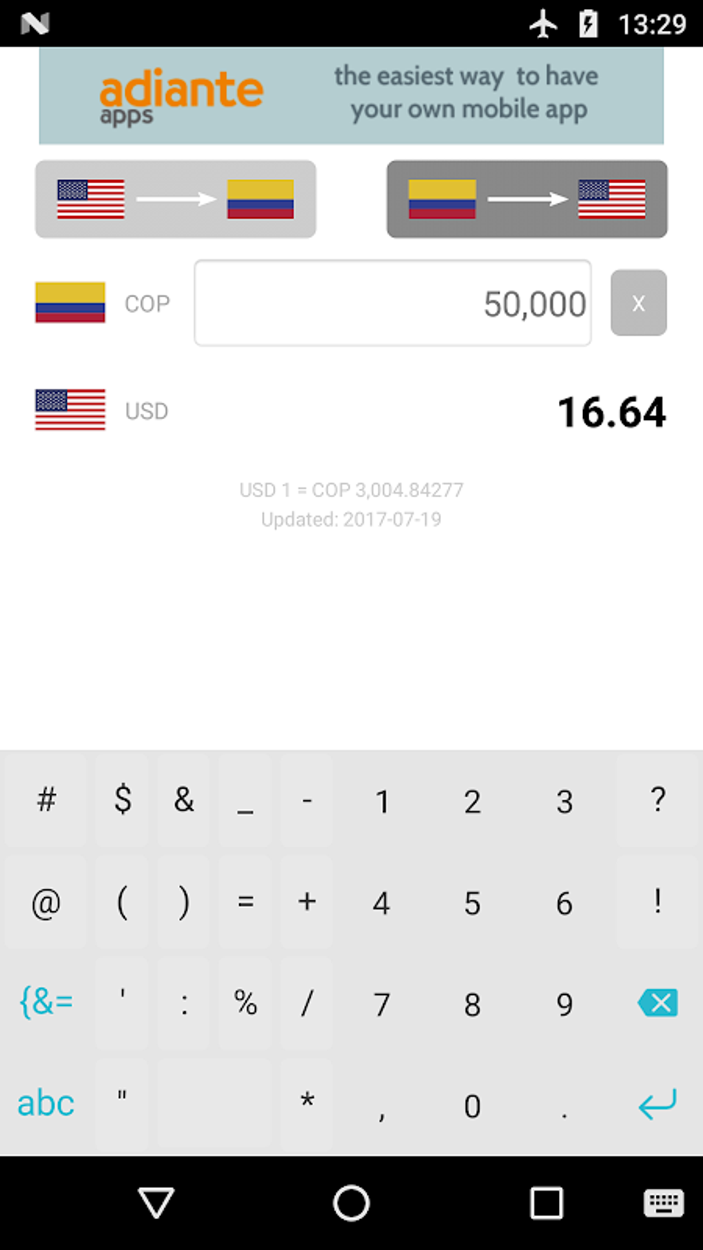 Dollar A Colombian Peso